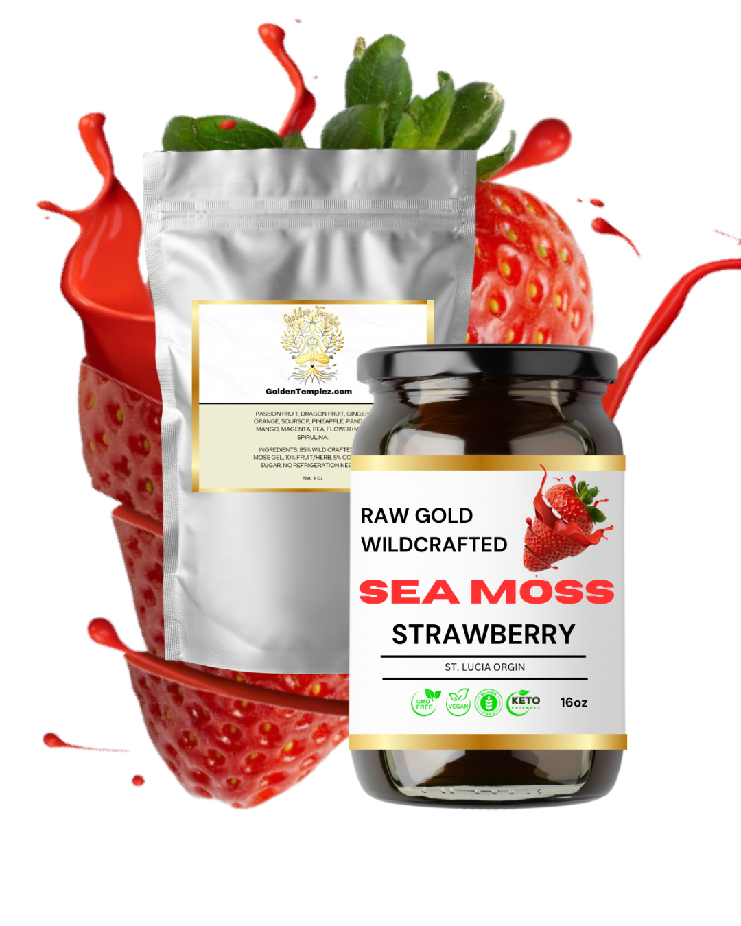 Strawberry Gummy Fruit Bundle