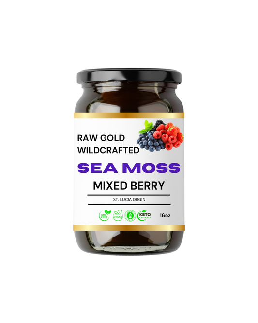 Golden Mixed Berry Sea Moss