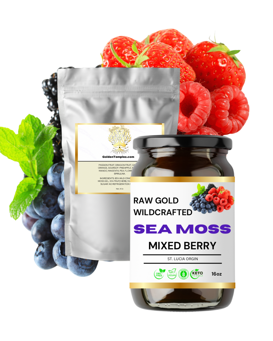 Mixed Berry Gummy Fruit Bundle