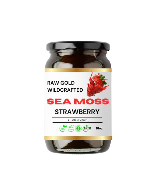 Golden Strawberry Sea Moss