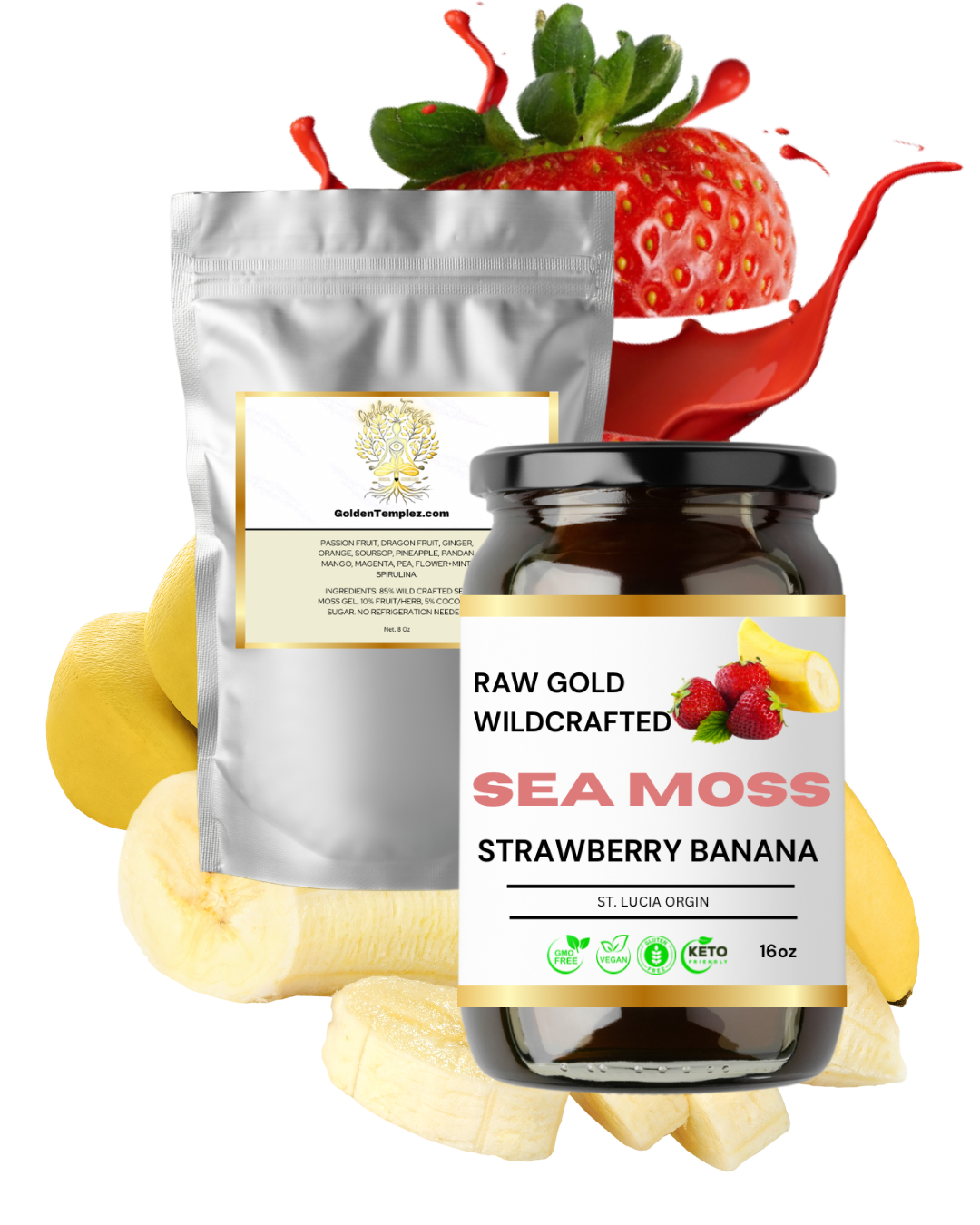 Straw-Nana Gummy Fruit Bundle